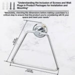 Motiqo Stainless Steel Towel Ring for Bathroom, Napkin Ring for Wash Basin, Towel Holder, Napkin Holder, Towel Hanger, Bathroom Aessories (Triangular Shape) Set-1 - Image 6