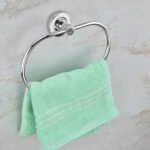 Motiqo Stainless Steel Towel Ring for Bathroom, Napkin Ring for Wash Basin, Towel Holder, Napkin Holder, Towel Hanger, Bathroom Aessories (Oval Shape) Set-4 - Image 4