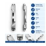 Motiqo Premium 7-Inch SS-302 Stainless Steel Architectural Door Handle_MQ S1 D H P12_(12 Pcs) - Image 4