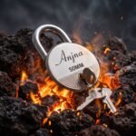 Anjna Padlock Double Locking 50mm (5 Pcs) 3 Keys - Image 4